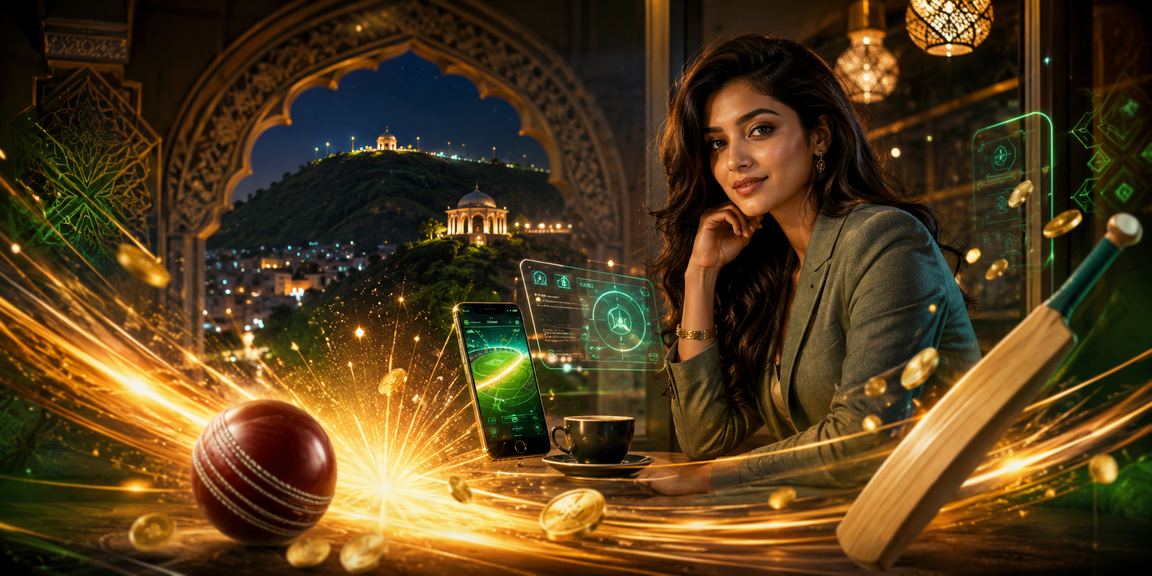 সিলেটে একজন বাংলাদেশি মডেল মোবাইলে ক্রিকেট বেটিং গেমে অংশ নিচ্ছেন